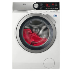 AEG L8WEC166R Freestanding Washer Dryer, 6kg Wash/10kg Dry Load, A Energy Rating, 1600rpm Spin, White